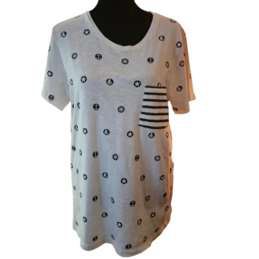 J.Crew Collector Tees Nautical Design